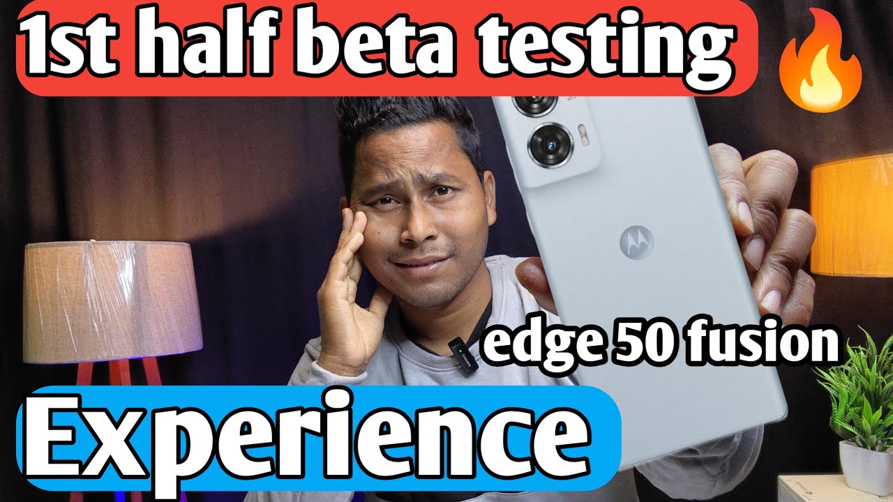Moto edge 50 fusion android 16 update 1st half beta testing experience 🤬