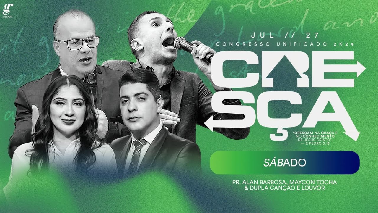 CONGRESSO UNIFICADO - PR ALAN BARBOSA | MAYCON TOCHA & DUPLA CANÇÃO E LOUVOR