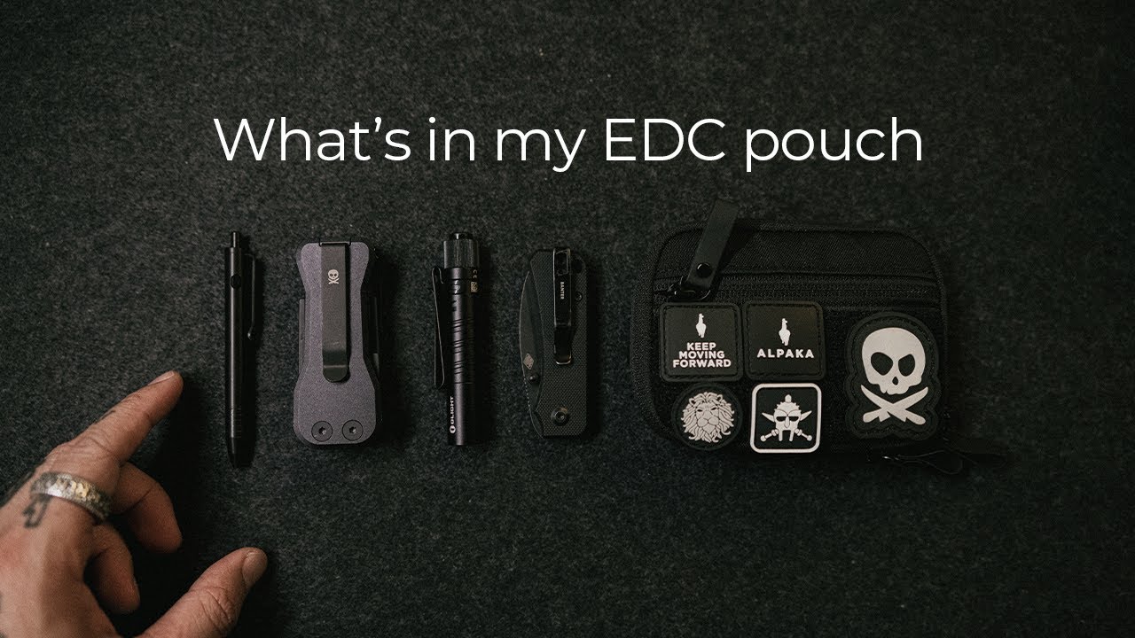 What’s in my EDC pouch? | Alpaka Hub Pouch review