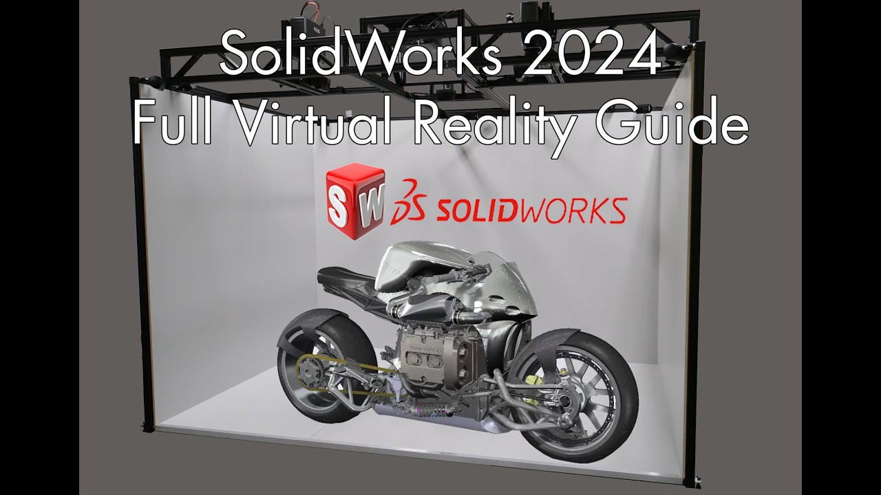 SolidWorks2024 in Virtual Reality for Meta Quest, HTC Vive, 3D projector and glasses-free 3D monitor
