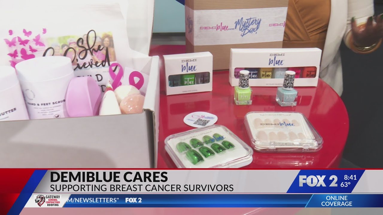 How DemiBlue is creating a non-toxic nail experience for those with cancer