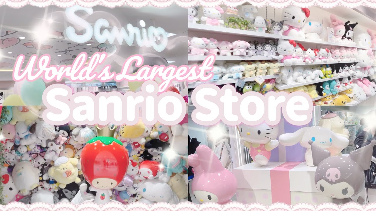 Sanrio World Ginza 🛍️ Newly Reopened Tour 💐✨Before and After ✨
