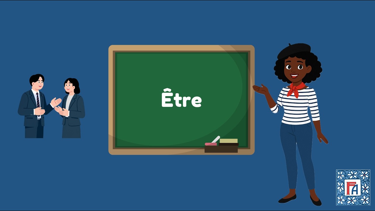 To Be in French📘✨- Learn Verb Etre (free French lesson)