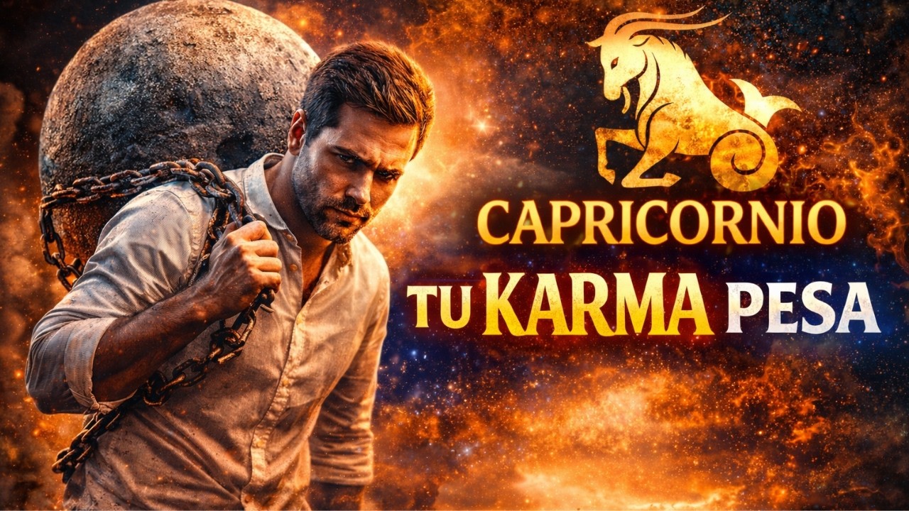 CAPRICORNIO ♑– El karma que vienes a saldar