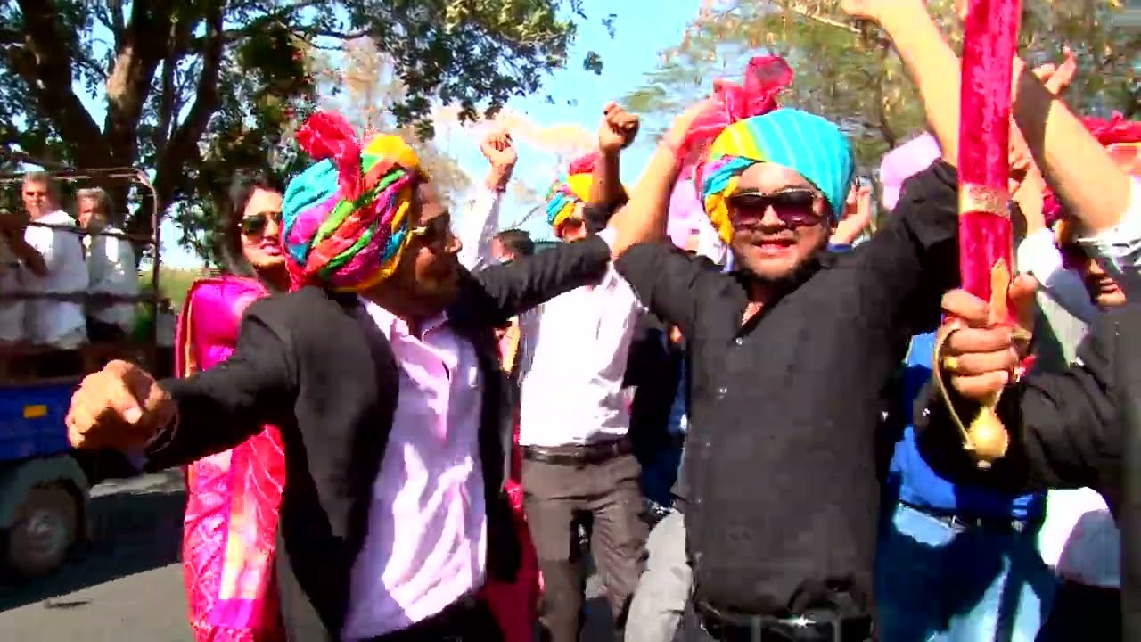 🔥 Full Energy Indian Wedding Baraat Dance | Royal Desi Wedding Celebration