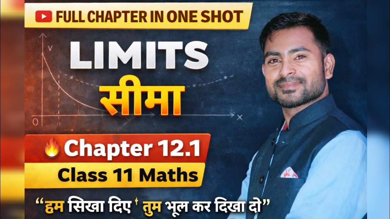 Limits सीमा  | Full Chapter in ONE SHOT | Chapter 12.1 | Class 11 Maths 🔥
