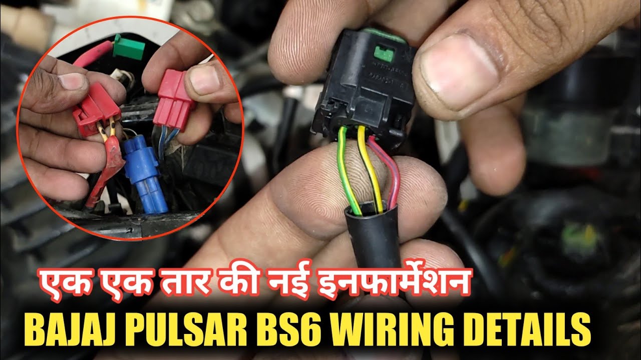 BS6 Bajaj Pulsar Full Wiring Details (Part 1)