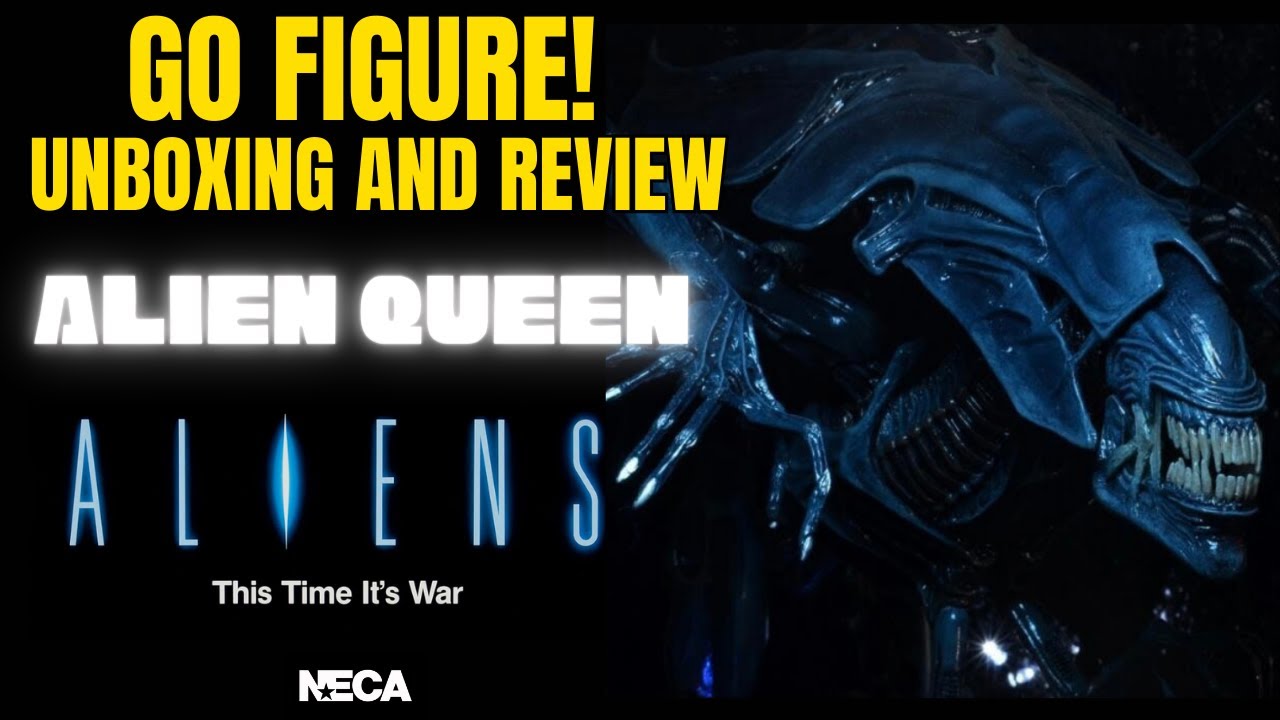 Распаковка и обзор фигурки NECA ALIEN QUEEN ALIENS DELUXE EDITION REISSUE в масштабе 1/12
