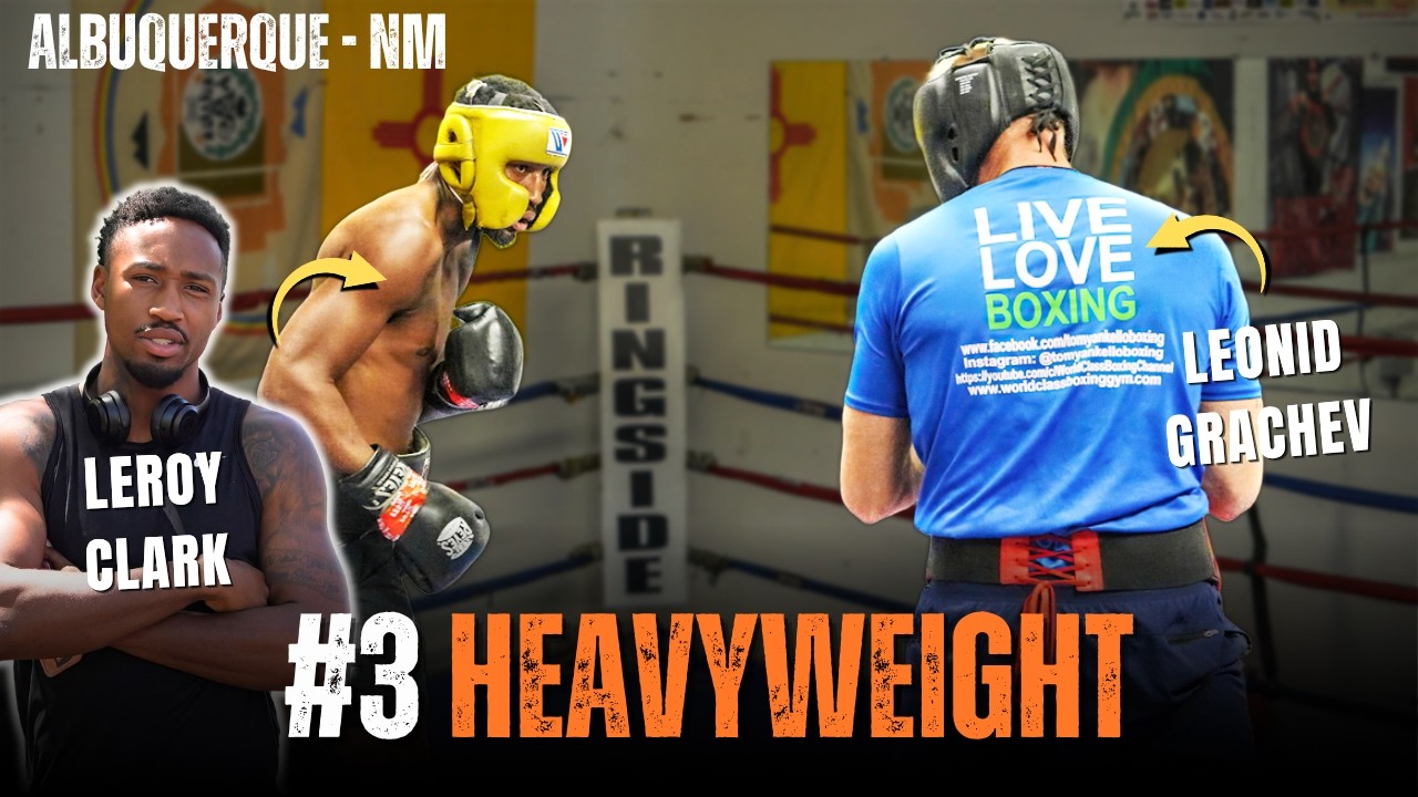 FIRST UP! #3 SUPER Heavyweight In Nation Spars With Pro Boxer!