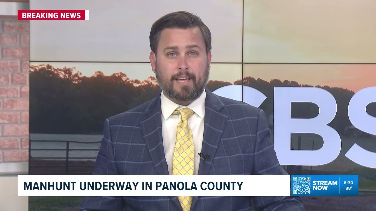 Manhunt underway for fugitive in Panola County near Lake Murvaul