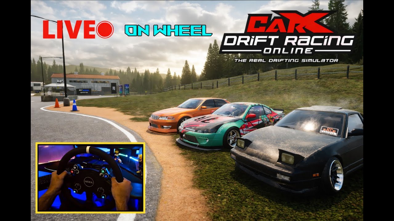 🔴LIVE Ep15 Slides With Subs CarX Drift Online Racing On Wheel (PC)