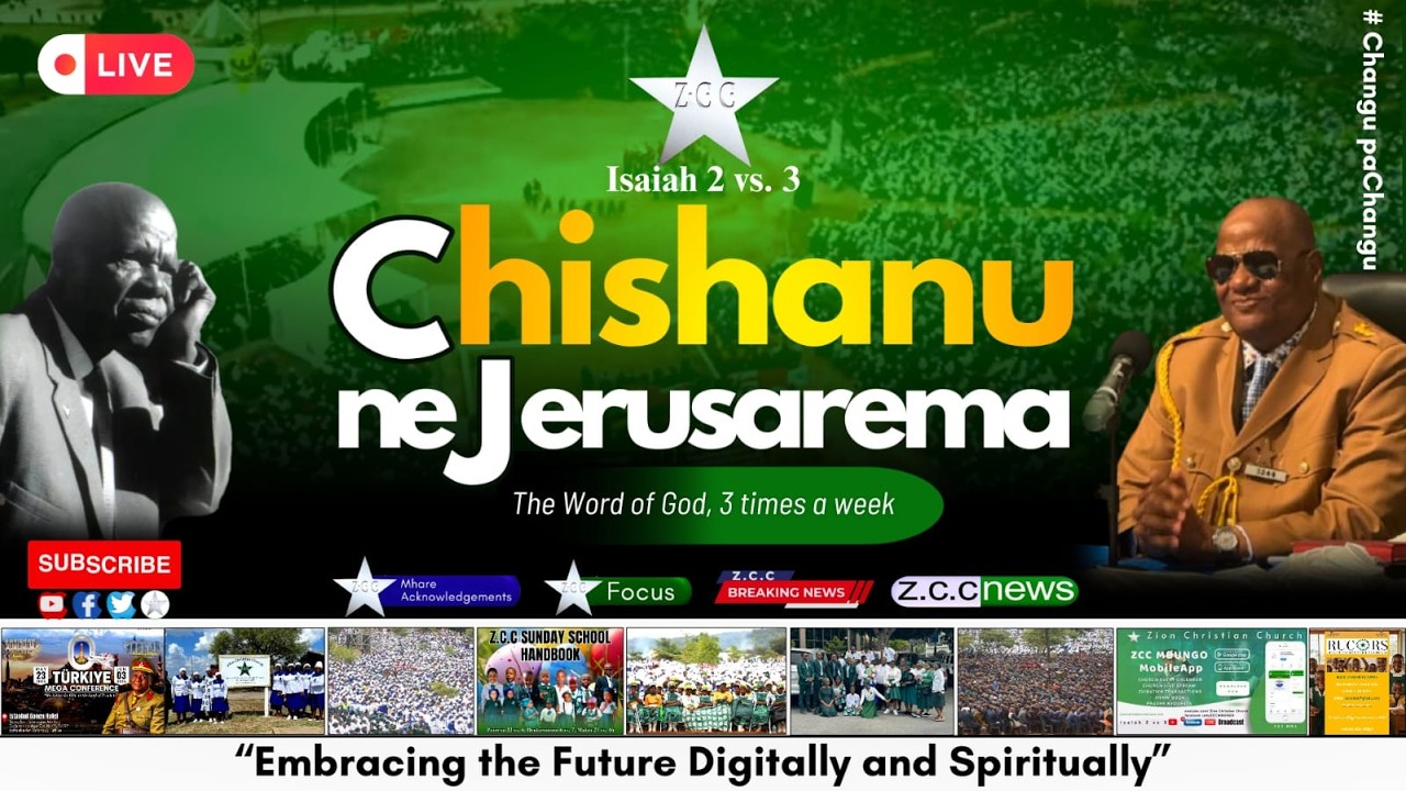 CHISHANU NEJERUSAREMA  - FRIDAY  6 MARCH 2026 @ DEFE DOPOTA