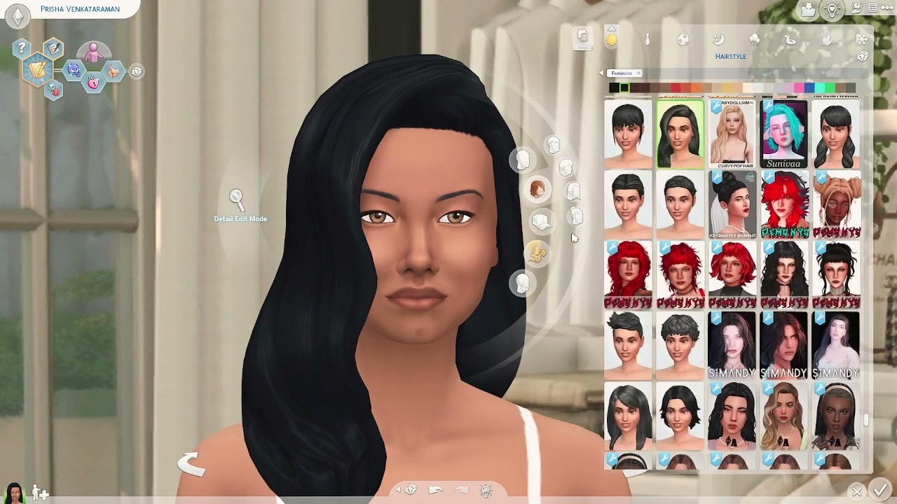 The Sims 4 | Townie Makeover of Farrah Nouvel💚