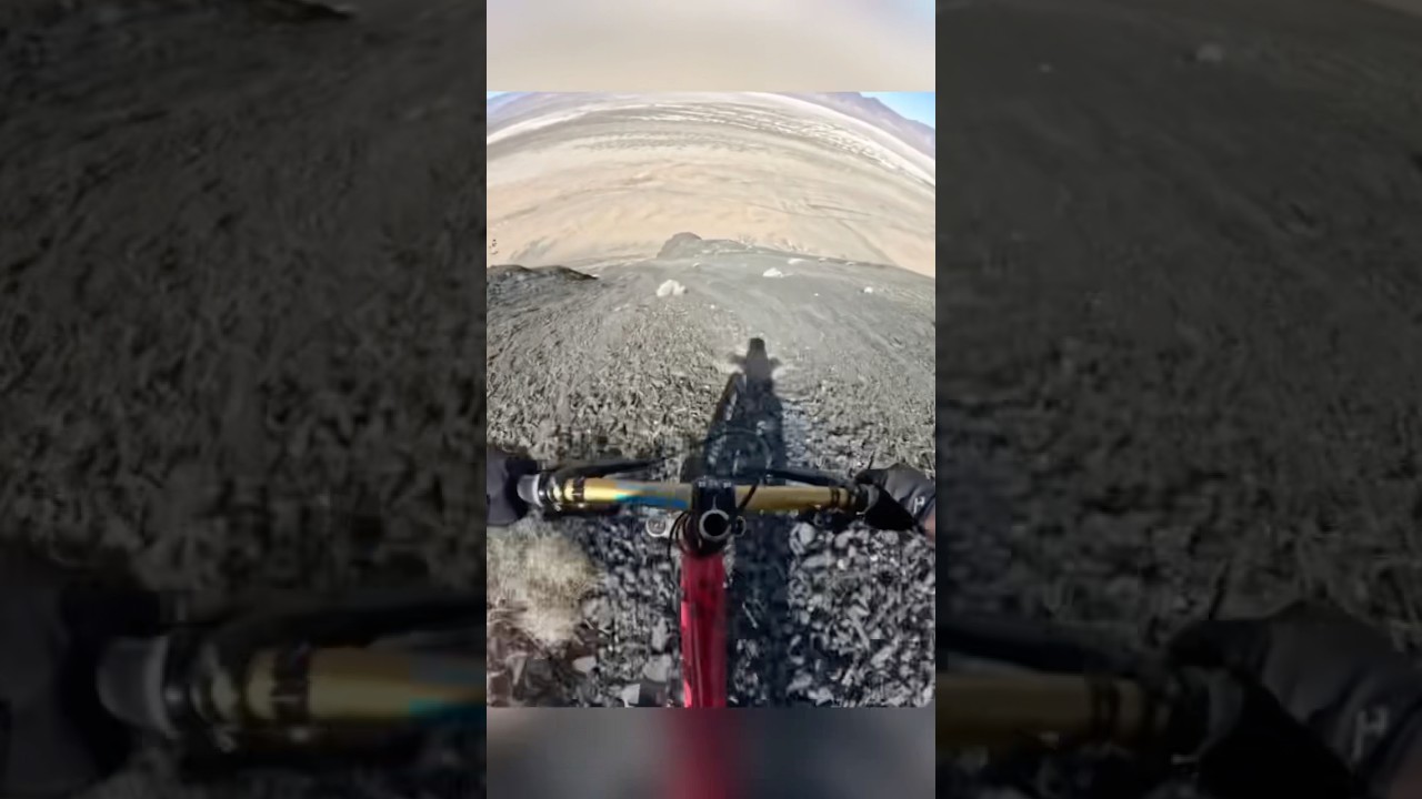 Young Biker vs. Massive Hill 😳 #shorts #bike #biking #mountainbike