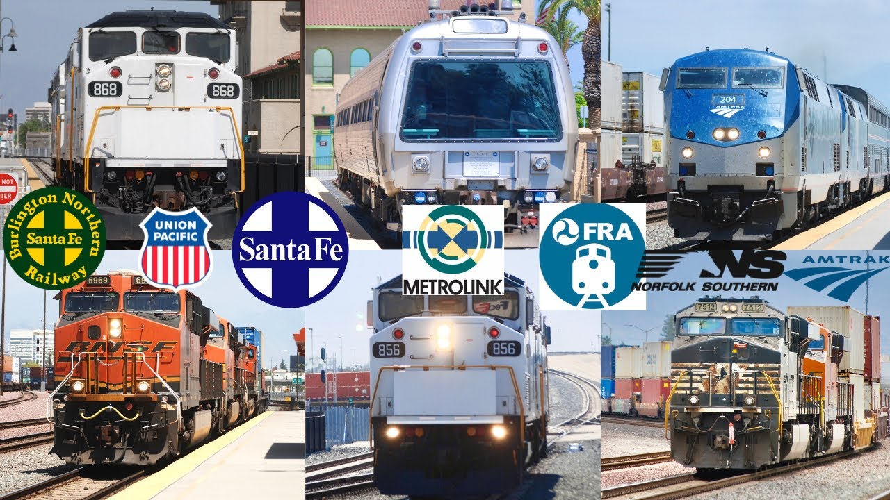 Railfanning San Bernardino FT SCAX 856 & 868, NS, Warbonnets, Amtrak SWC, and More! 5/21/2022