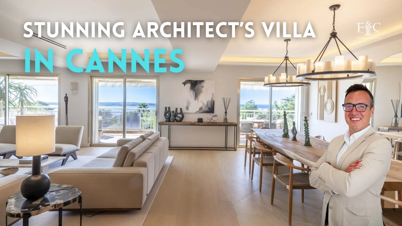 Stunning Architect's Villa in Cannes