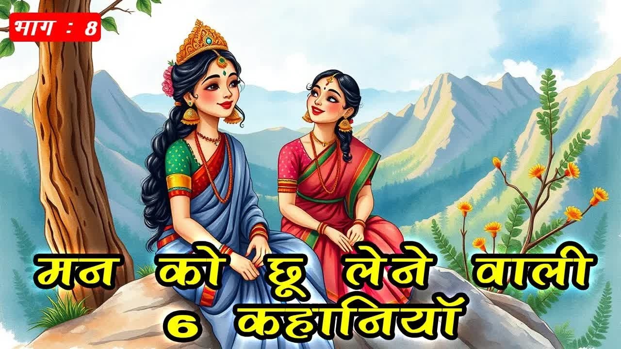 मन को छू लेने वाली 8 कहानियाँ । Hindi kahaniyan  हिन्दी कहानियाँ । Rochak Hindi Kahaniyan I Part 8