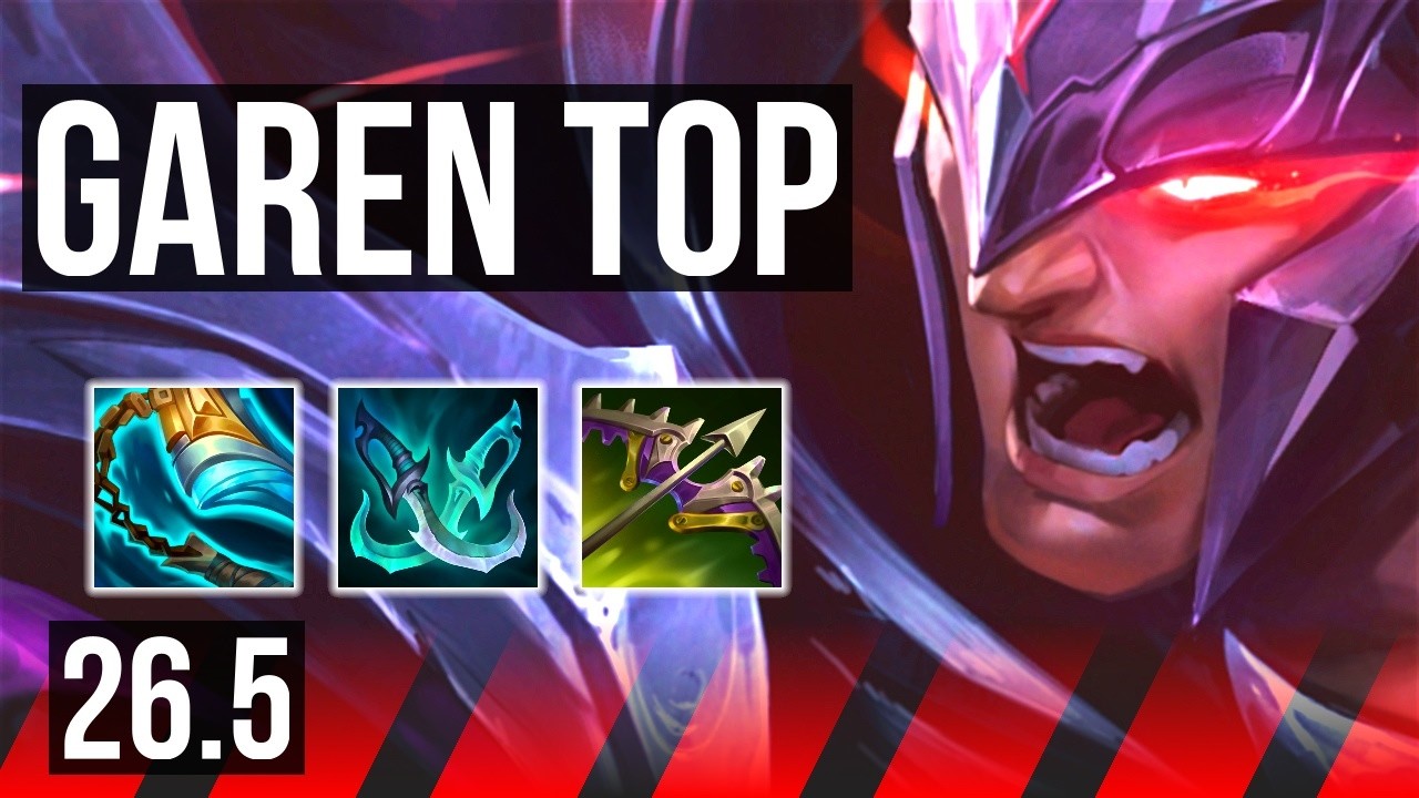GAREN vs MORDEKAISER (TOP) | 50K damage | EUW Grandmaster | 26.5
