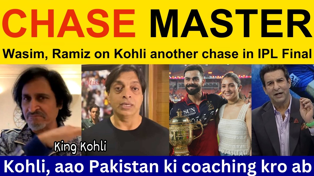 Pak Media Crying On Virat Kohli batting chase in IPL Final 2026 | Pak Reacts on Virat Kohli today