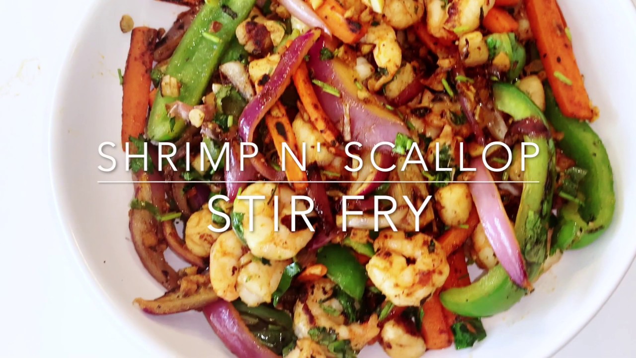 Shrimp Scallop Stir fry