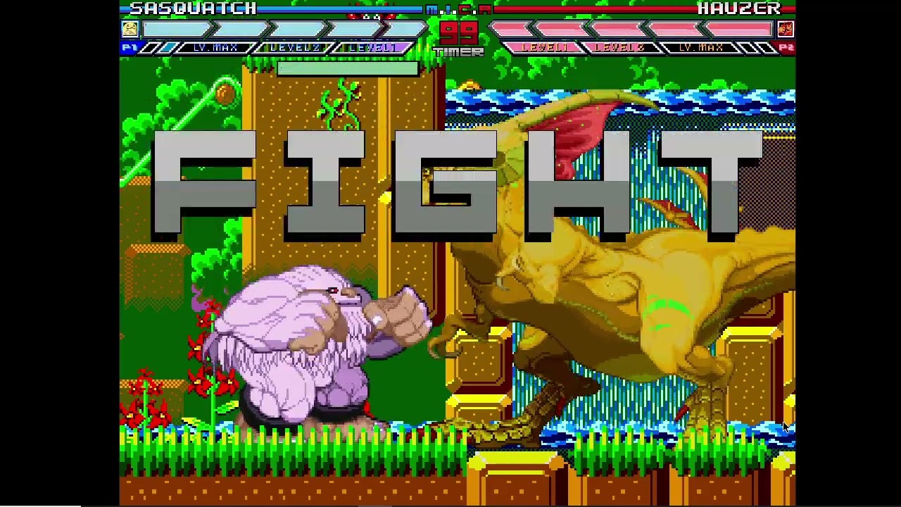Karane MUGEN Battle #284: Sasquatch vs Hauzer