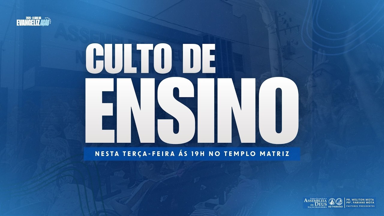 CULTO DE ENSINO AD PARAÍSO - 03/03/2026
