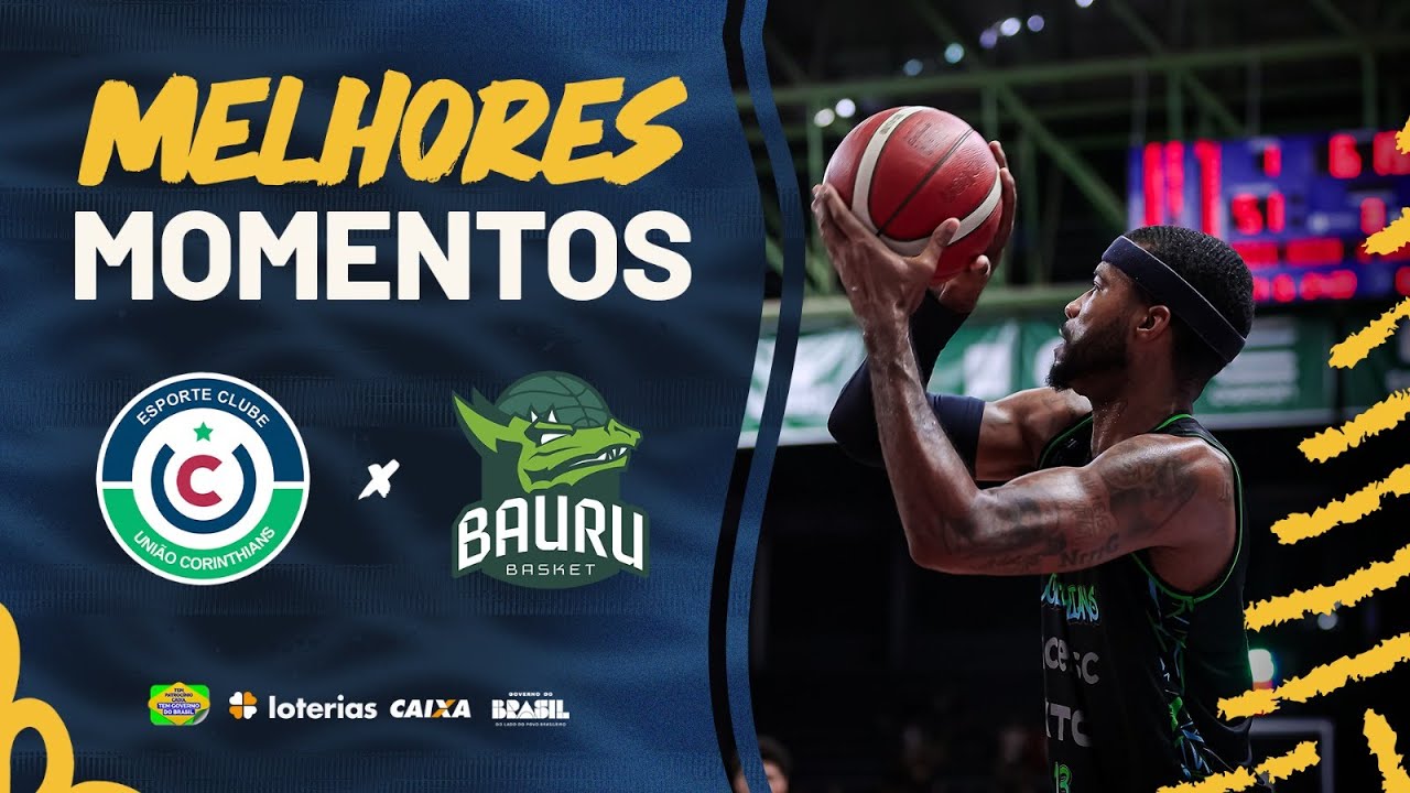 CINCO TEMPOS! | Melhores momentos | CEISC/União Corinthians 103 x 99 Bauru Basket | NBB CAIXA 25/26