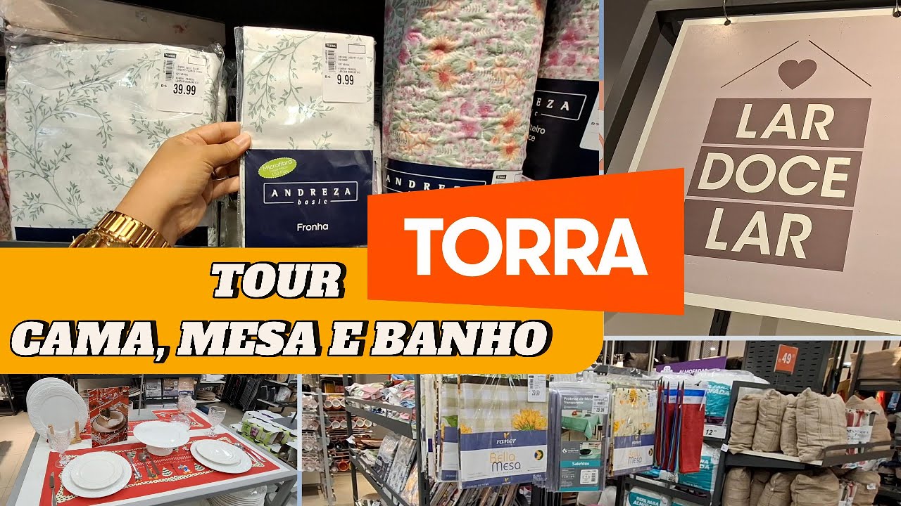 LOJA TORRA - CHADINHOS DO LAR - CAMA, MESA E BANHO  - CONDE DA BOA VISTA