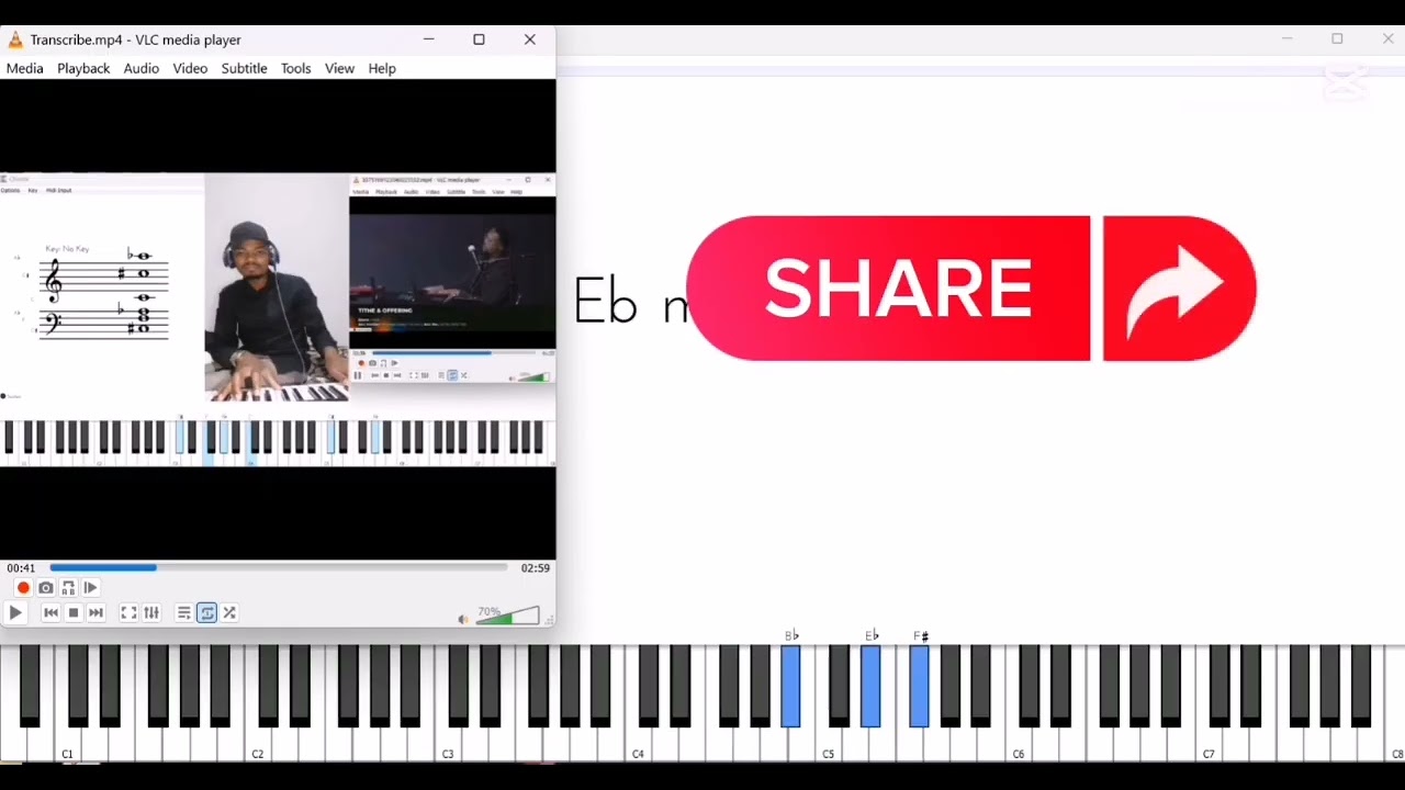 Magichands Ngcobo || Lomusa ongaka Piano tutorial C#