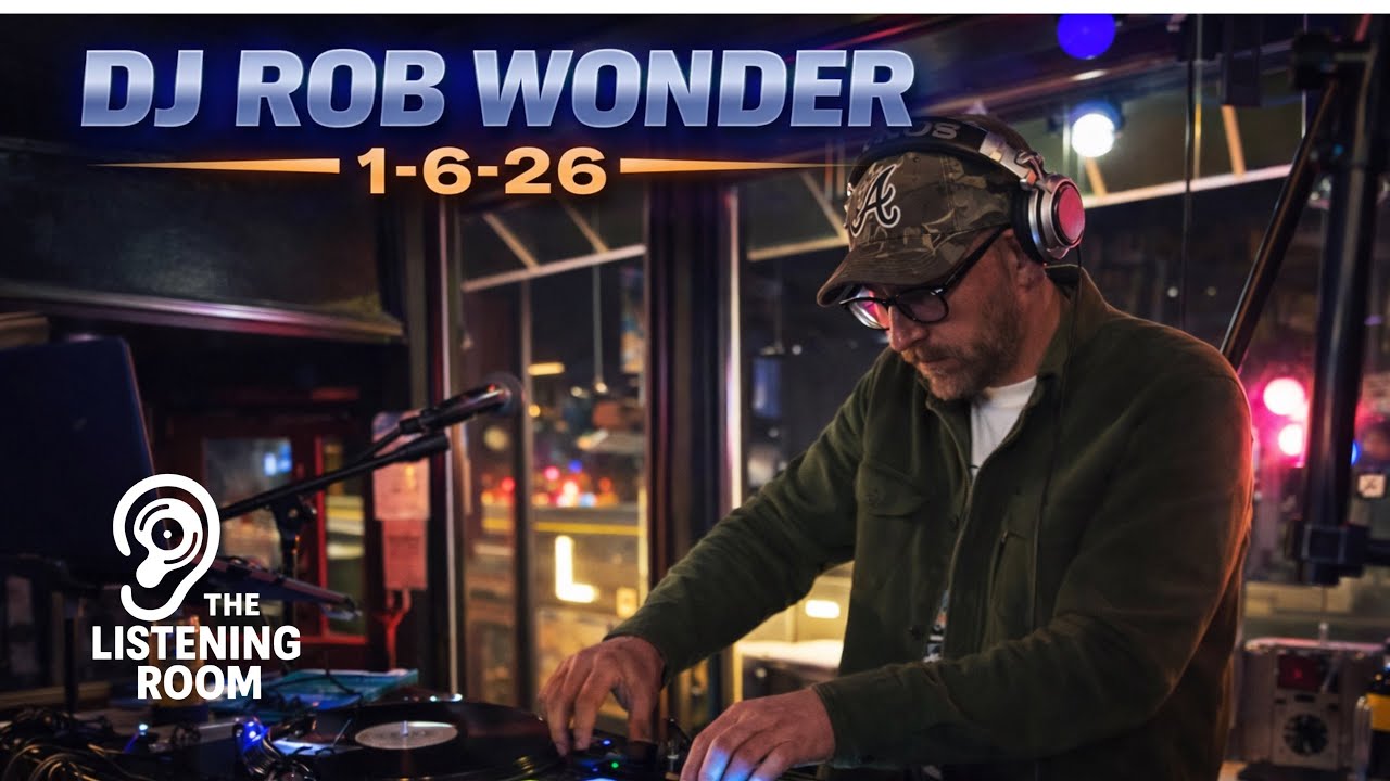 DJ Rob Wonder Delivers an All-Vinyl Set at The Listening Room