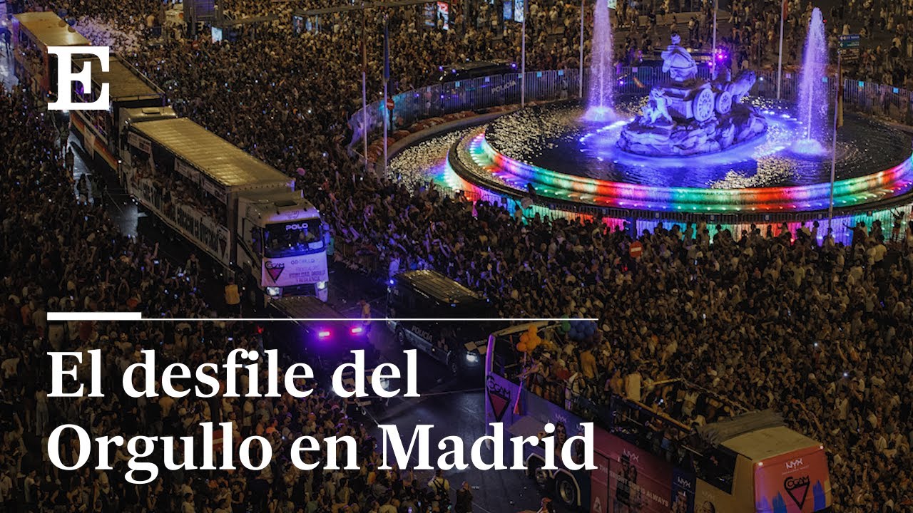 Así fue el Desfile del Orgullo en Madrid, en directo | El País