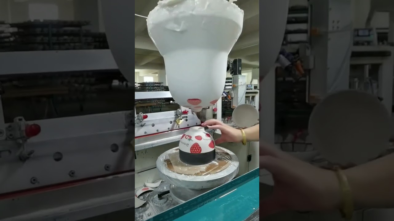 Это не желе! Эта машина печатает узоры на мисках #шорты