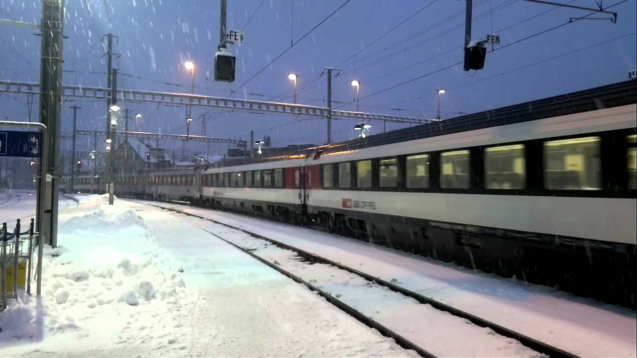 SBB Eurocity 7 Hamburg - Köln - Basel - Zürich - Chur in Chur