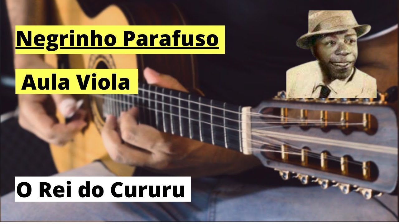 NEGRINHO PARAFUSO - Tião Carreiro e Pardinha (aula completa) | Como tocar na viola Cifra no Telegram