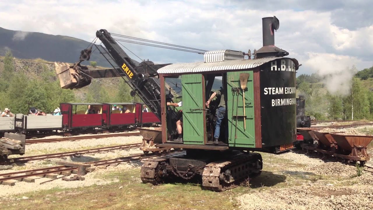 Erie Steam Navvy at Threlkeld Quarry
