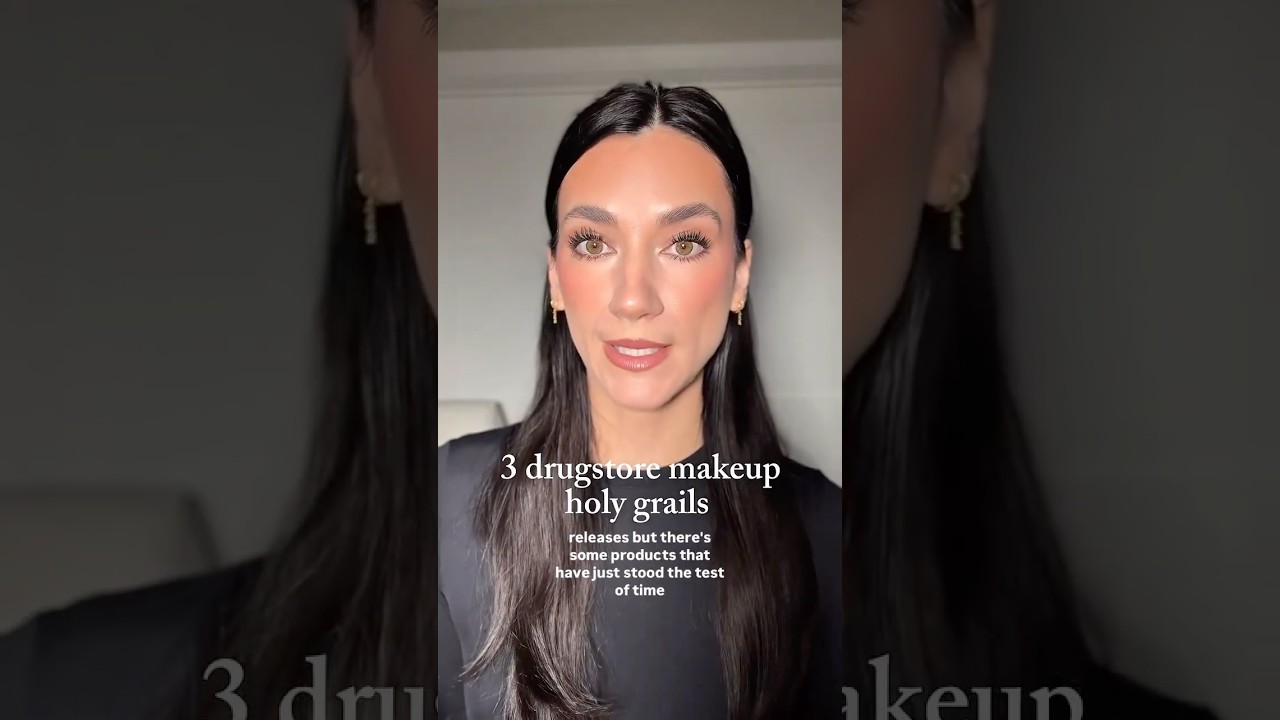 3 Drugstore makeup holy grails