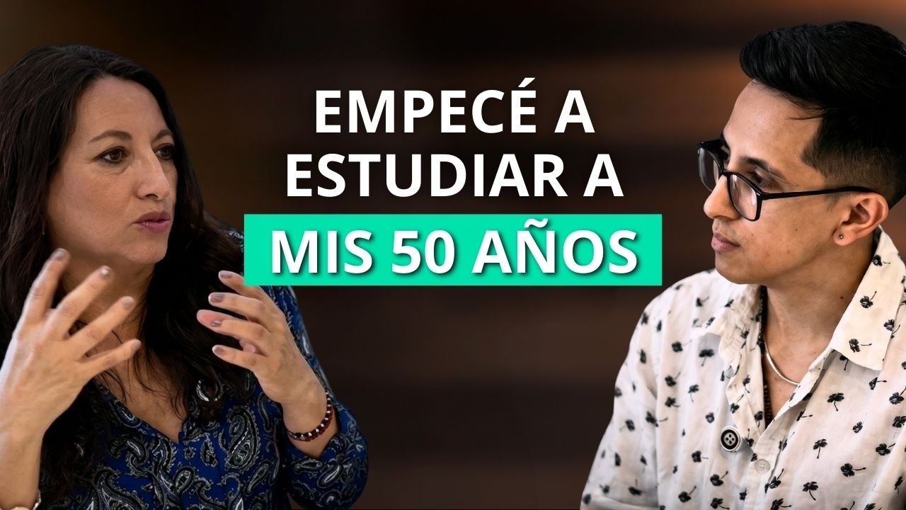 EP 03 - ESTUDIÓ y se CONVIRTIÓ en COSMETÓLOGA a sus 50 AÑOS │ Lo bonito de empezar