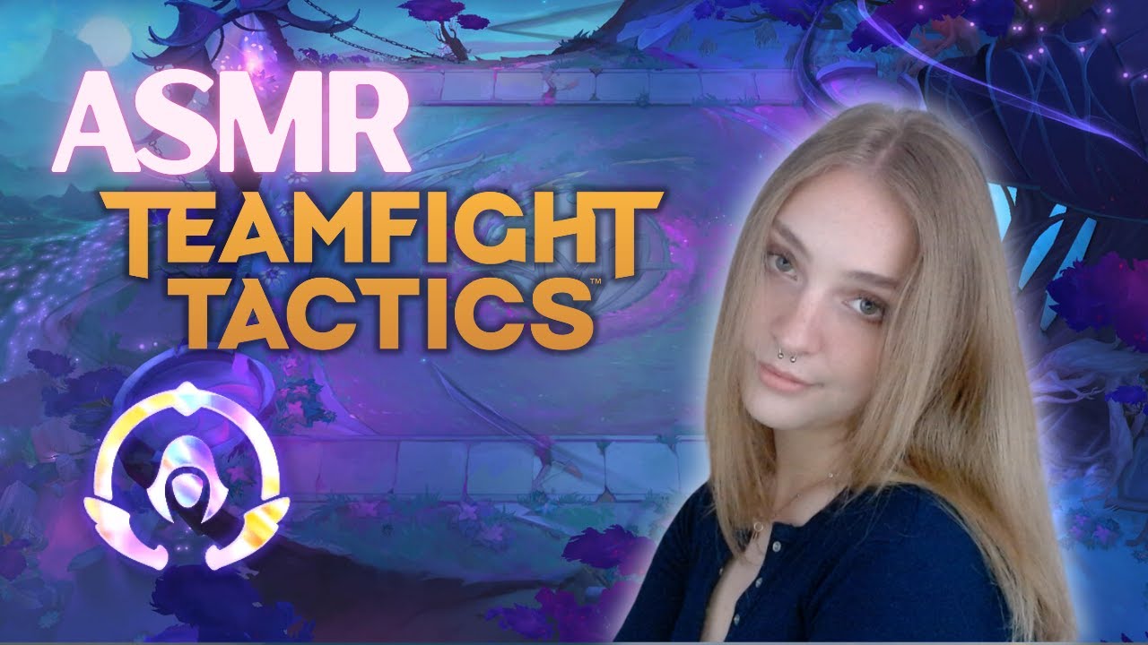 ASMR TFT Set Revival ˚⋆𐙚🎧𐙚⋆˚ Whispered Facecam Gaming, Keyboard and Mouse Sounds