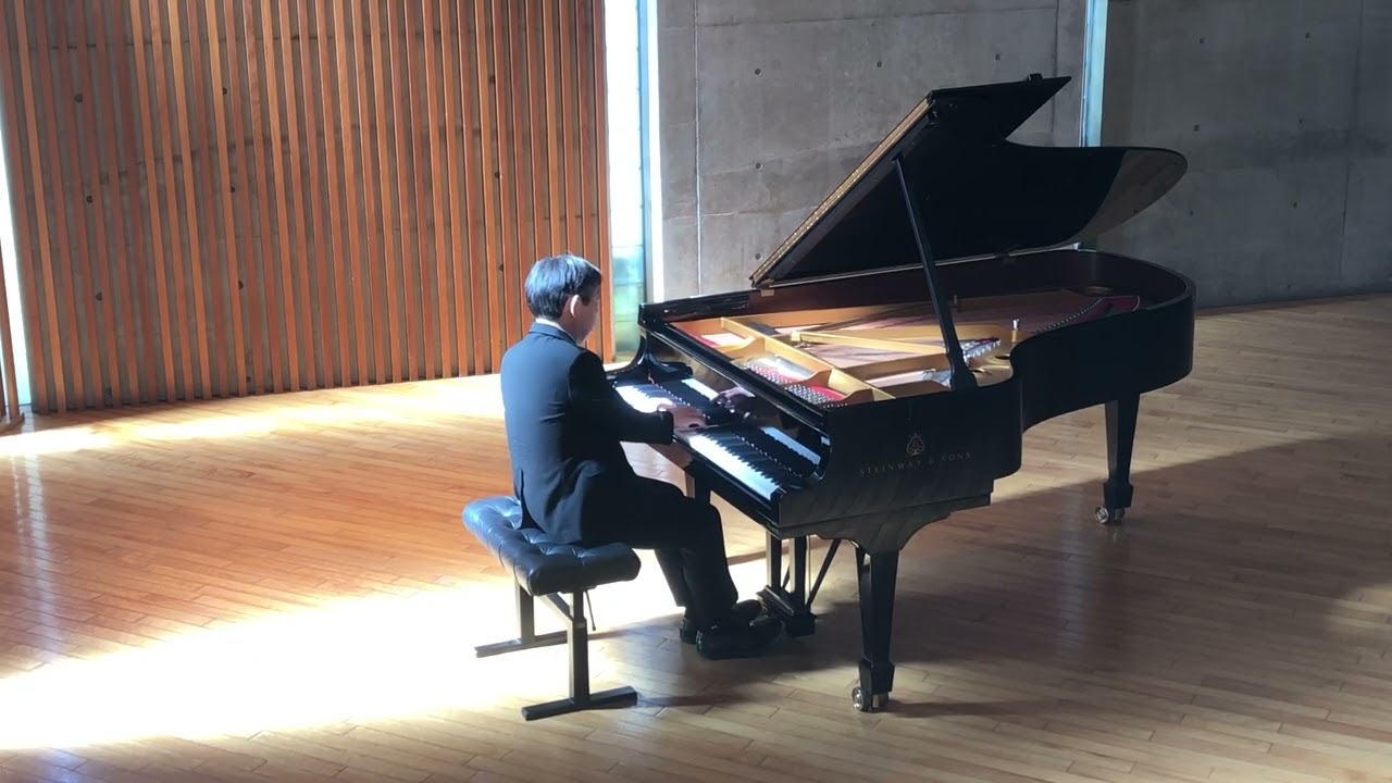 #piano ドビュッシー／月の光(村上　巖／ピアノ)