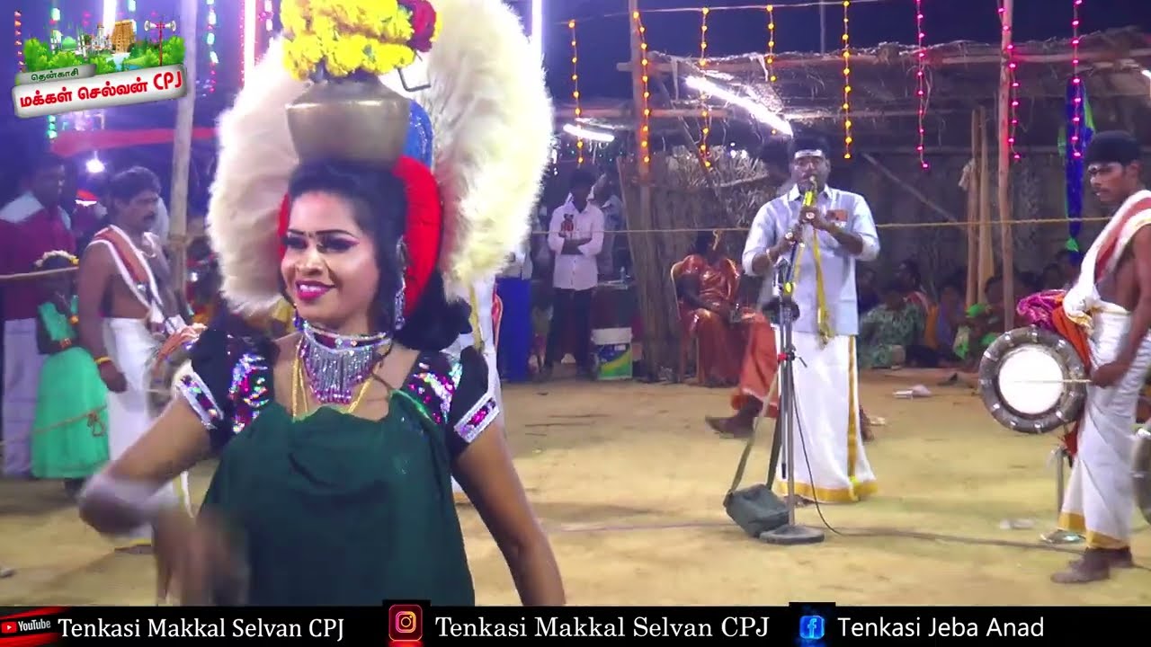 🔻தென்காசி, சங்கரன்கோவில் அருகே நடுவகுறிச்சி ஸ்ரீ சேவகாரன் கம் அடிச்சி அம்மன் கருப்பசாமி கொடை விழா...