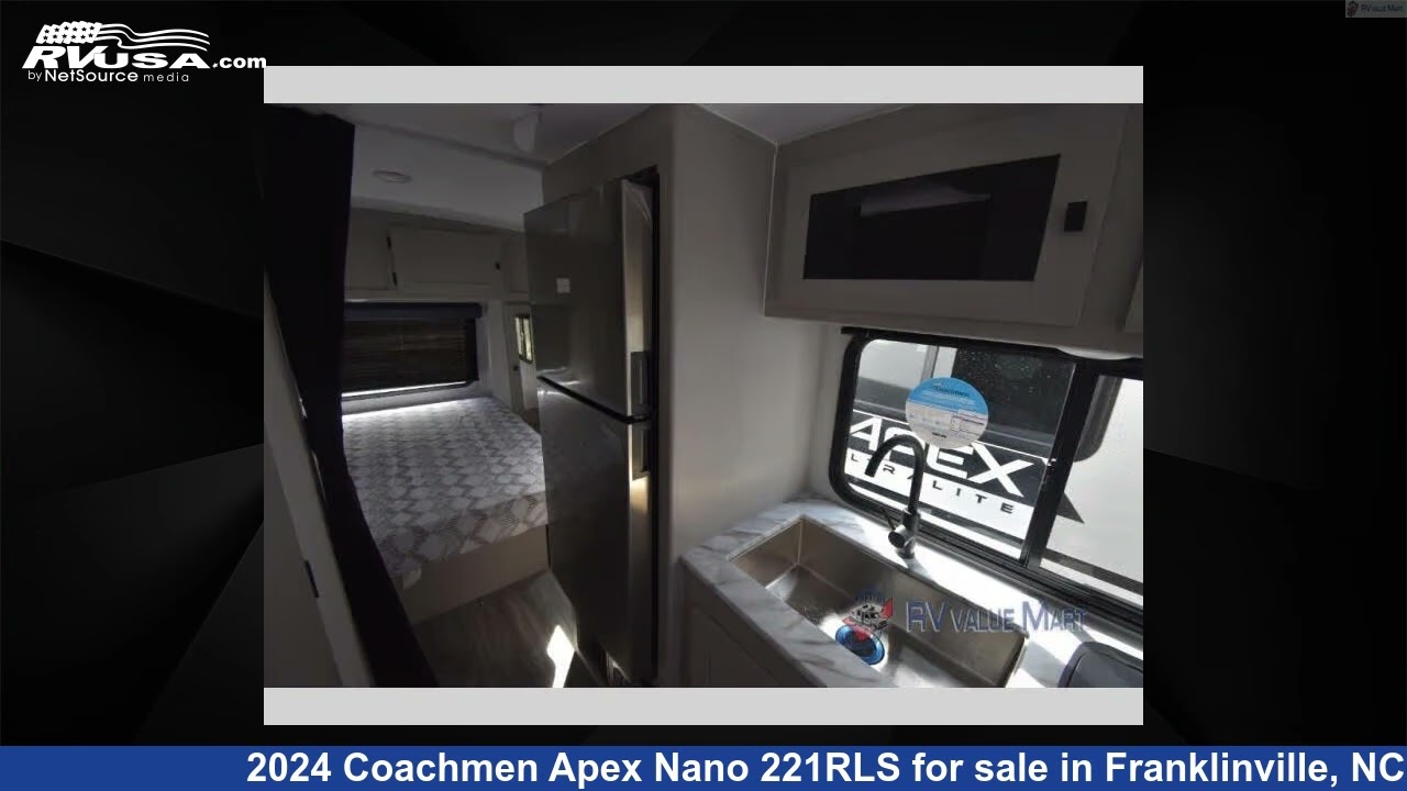 Unbelievable 2024 Coachmen Apex Nano Travel Trailer RV For Sale in Franklinville, NC | RVUSA.com