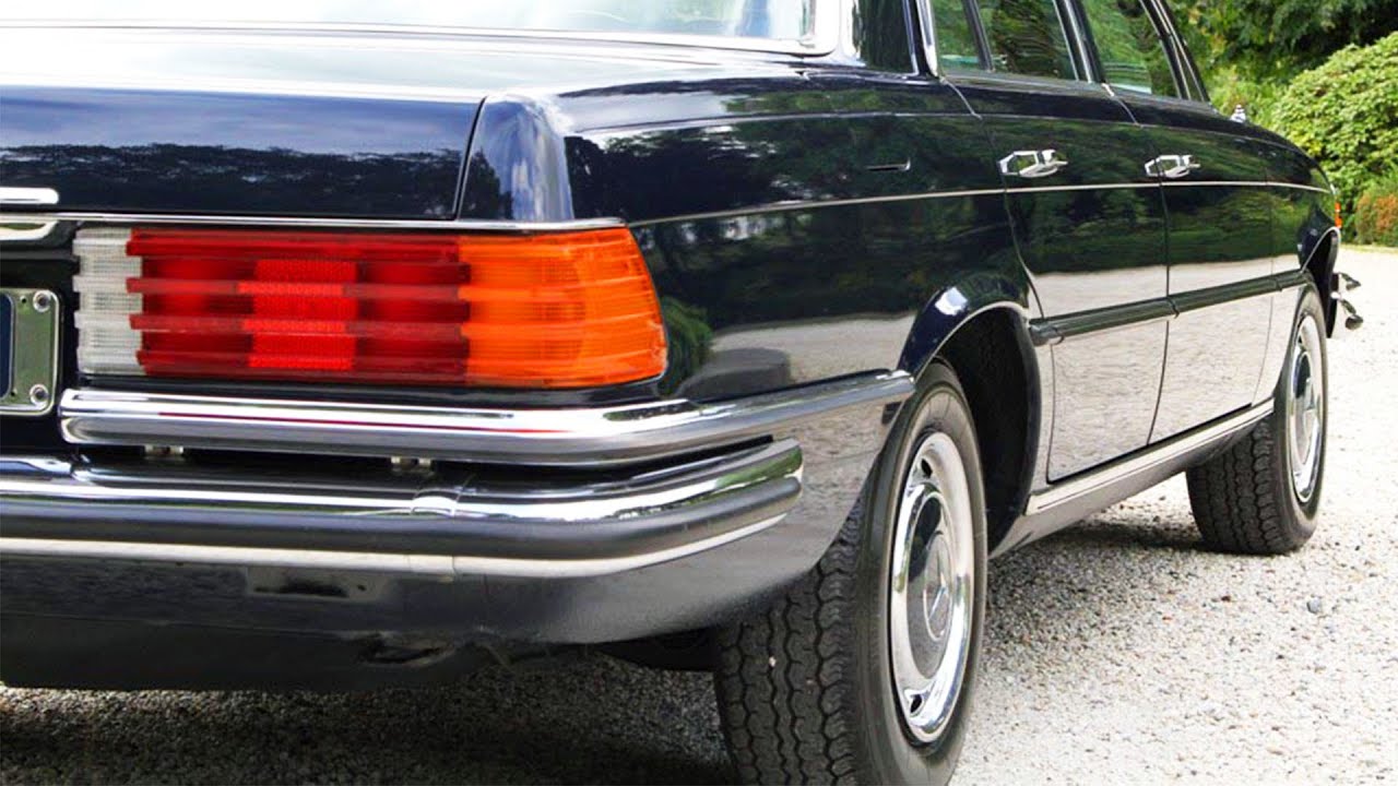 W116 Mercedes-Benz 450 SE first generation S-class, 1973