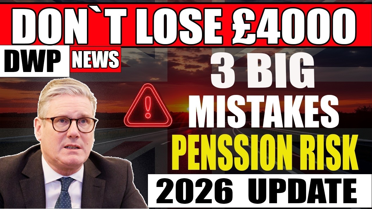 🚨 &pound;4,000 Pension Support WARNING | 3 Costly Mistakes Pensioners Make | Don&rsquo;t Lose Your Benefits