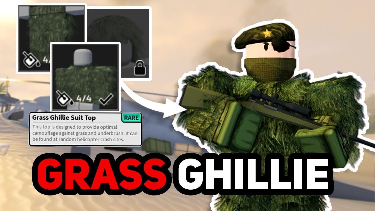 Как получить GRASS GHILLIE в Apocalypse Rising 2 Beta (Roblox)