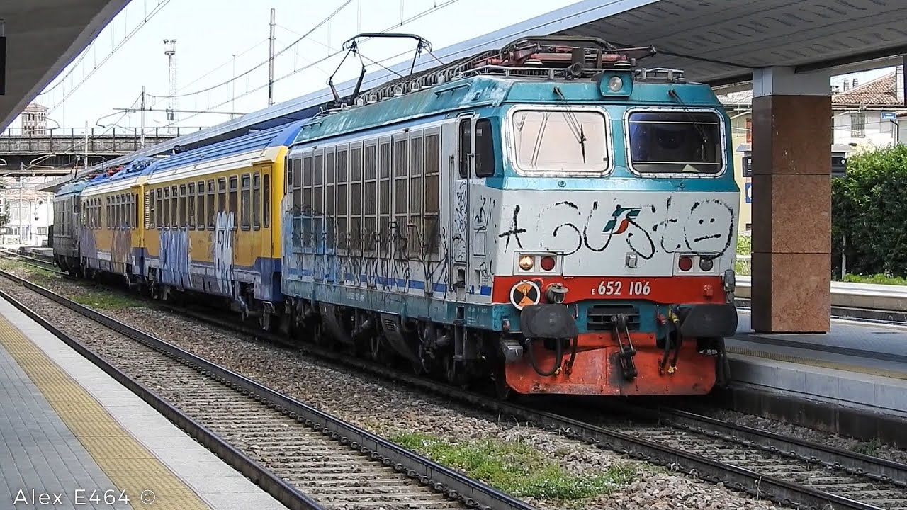 DIAGNOSTICO RFI, E402B FRECCIABIANCA E MERCIONI... A TREVISO CENTRALE