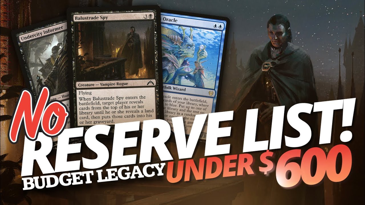 NO RESERVE LIST! Oops! All Spells &mdash; Legacy Deck Under $600 | Budget Magic: the Gathering - 12/10/21
