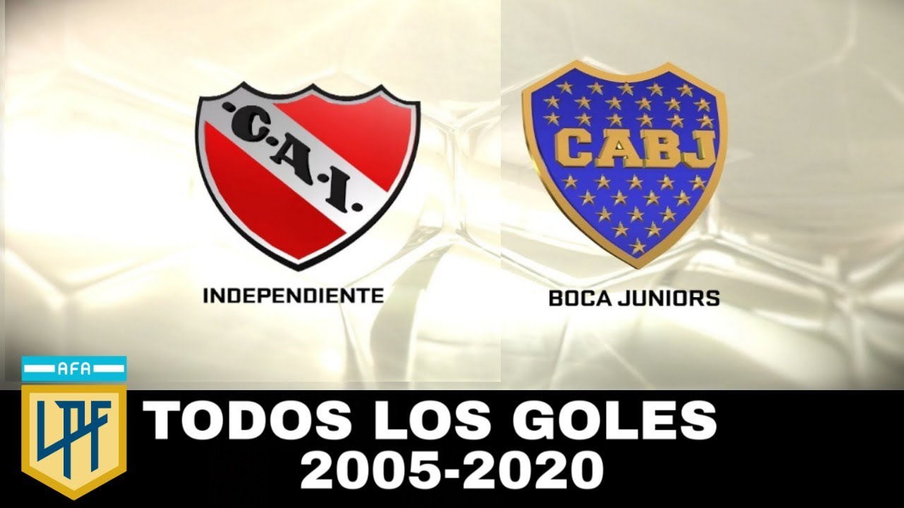 Todos los goles del clásico |  Boca Juniors vs. Independiente | 2005-2020