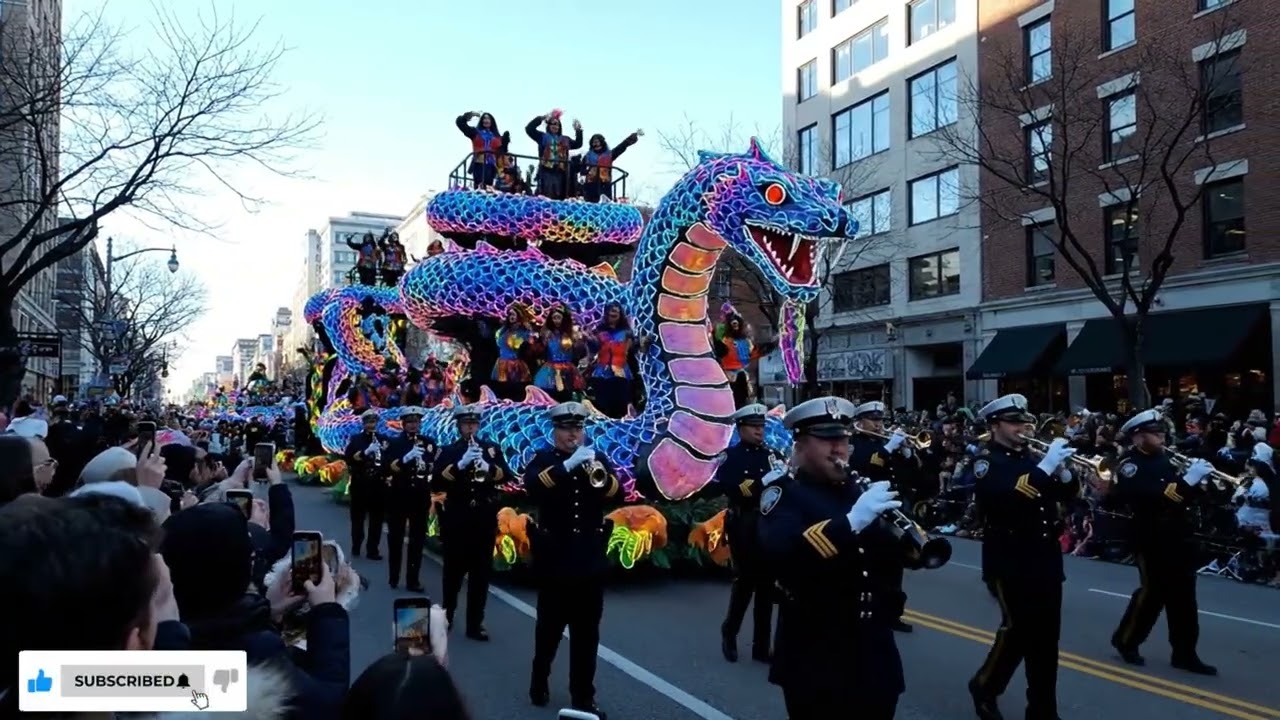 London’s New Year’s Eve Parade 2025 | The Neon River Parade in Central London