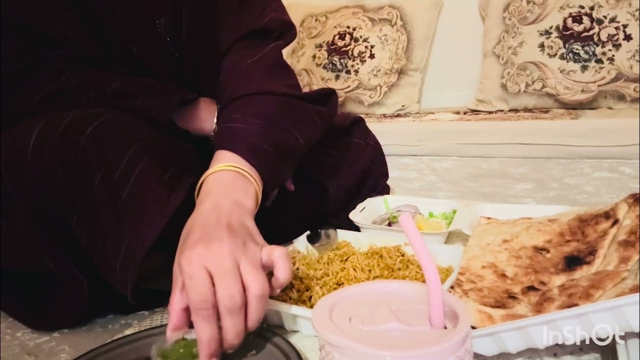 تاسو ته د افطار بلنه درکوم راشئ، څو دقیقې آرام وکړو🤲