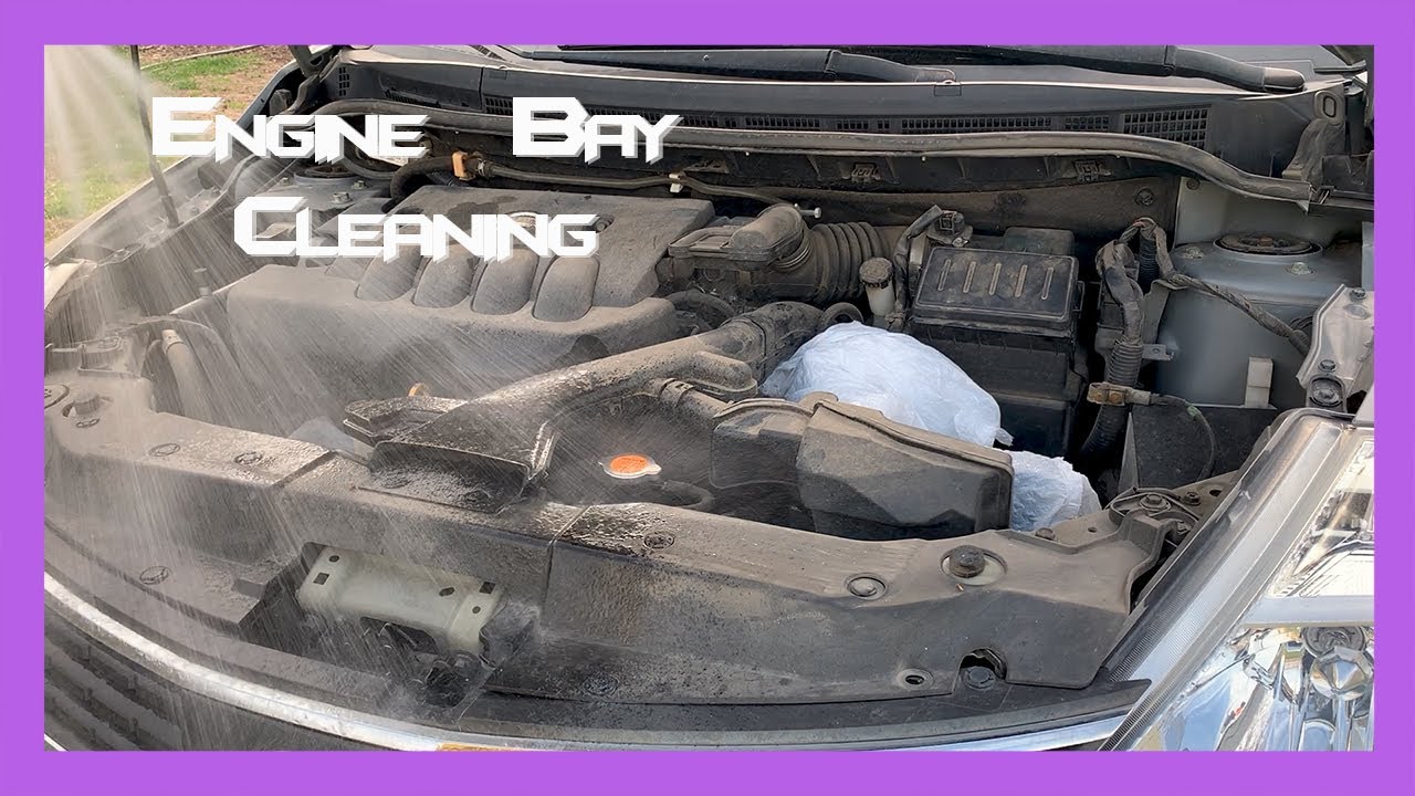 How to safely clean your engine bay